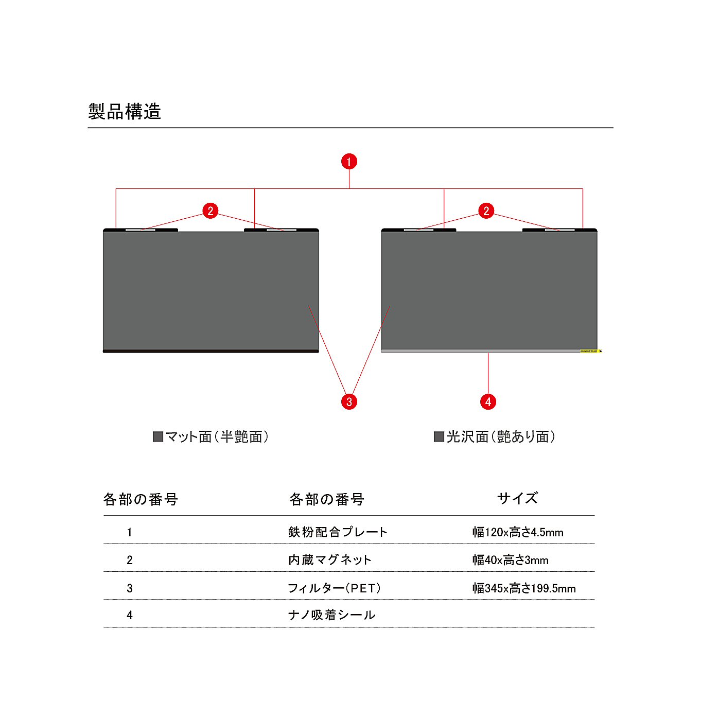 マグネット式覗き見防止フィルター 15.6インチ(16:9) - 画像 (6)