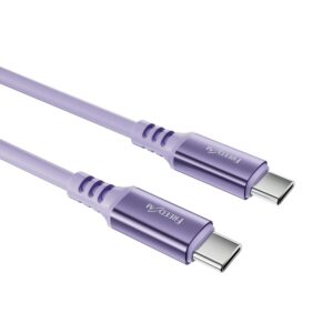 USB2.0 Type-C シリコンケーブル240W 1m