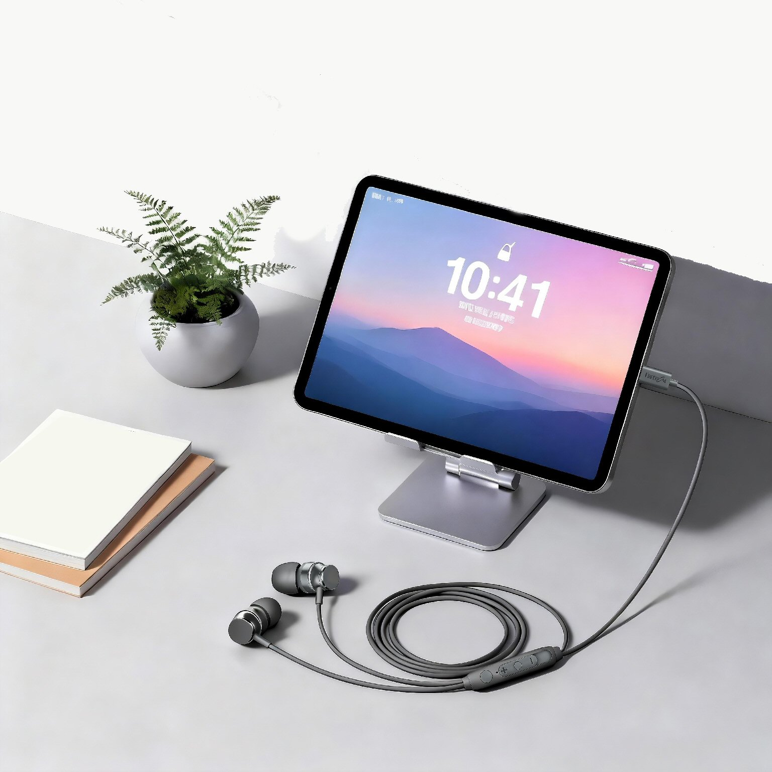 Type-Cイヤホン カナル型 マイク付きリモコン搭載 ストレートタイプ 1.2m - 画像 (3)