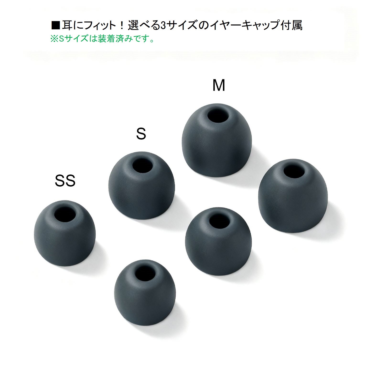 Type-Cイヤホン カナル型 マイク付きリモコン搭載 L型タイプ 1.2m - 画像 (6)