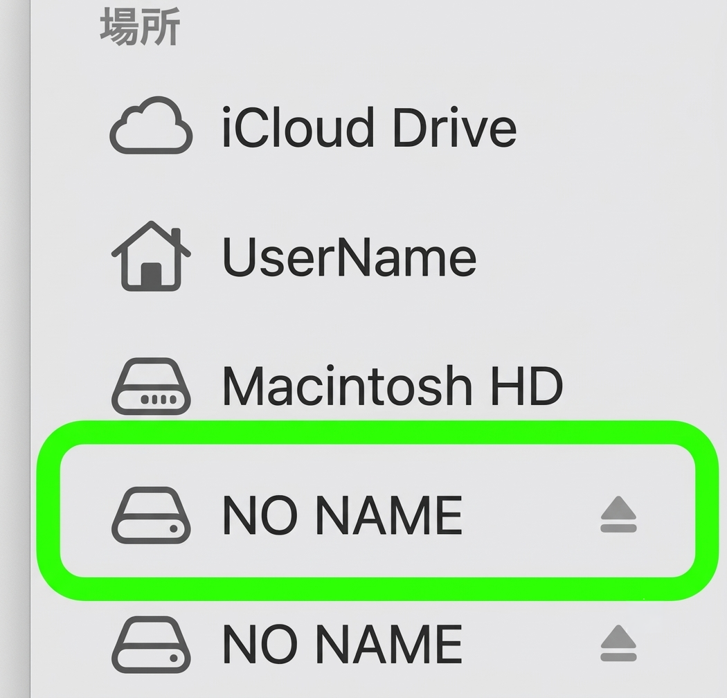 NO NAMEアイコン